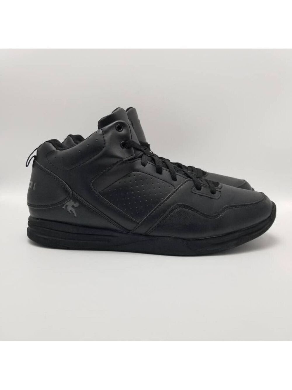 And1 Mens Capital Basketball Shoes Black MNAN46ES008 Mid Top Perforated 13M
